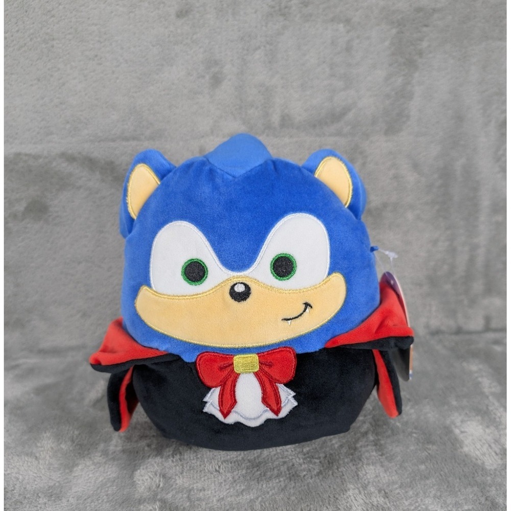 Sonic The Hedgehog Squishmallow Sonic Vampire 8" Plush 2025 NWT